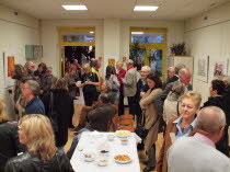 Le vernissage  la Mairie d'Escassefort le 3 mars 2012