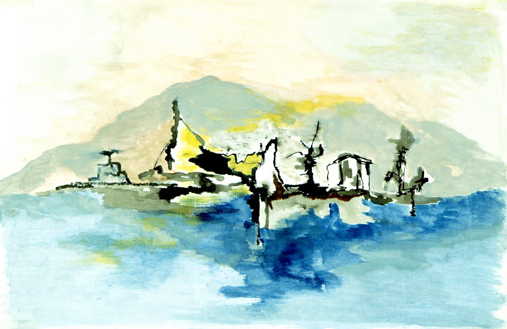 YuccaL 0287, oil on paper, -- x -- (cm)