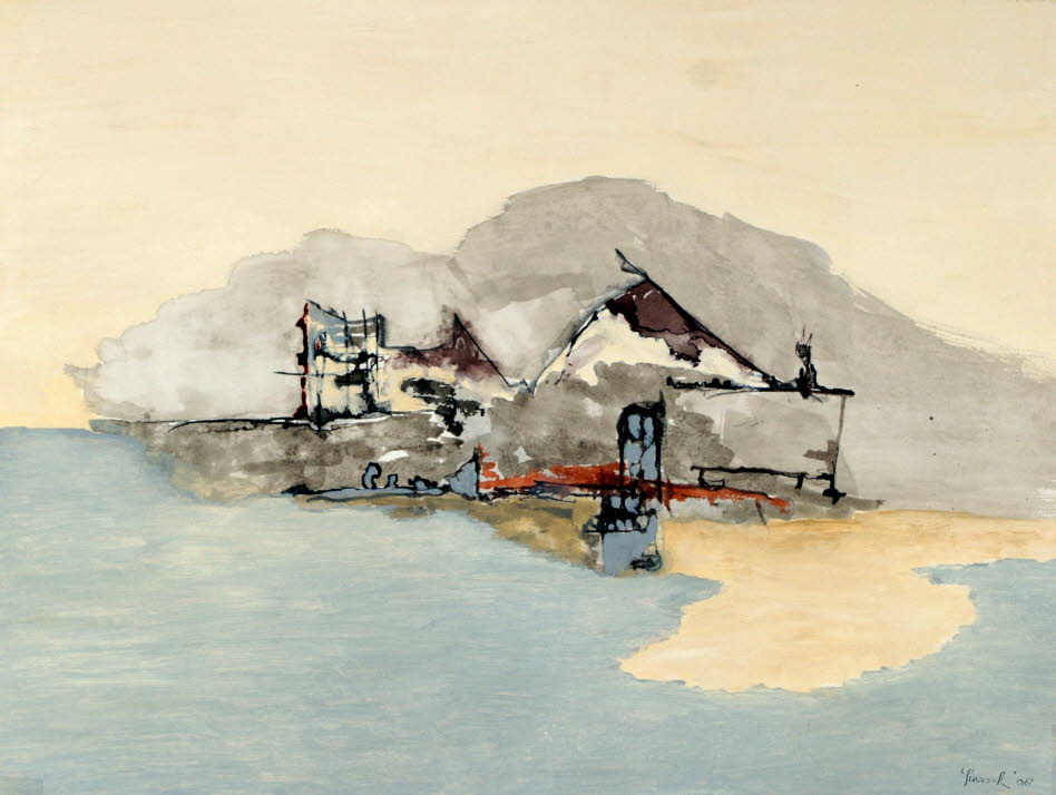 YuccaL 0293, oil on paper, -- x -- (cm)