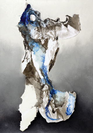 YuccaL 0376, oil and ink on paper, -- x -- (cm)